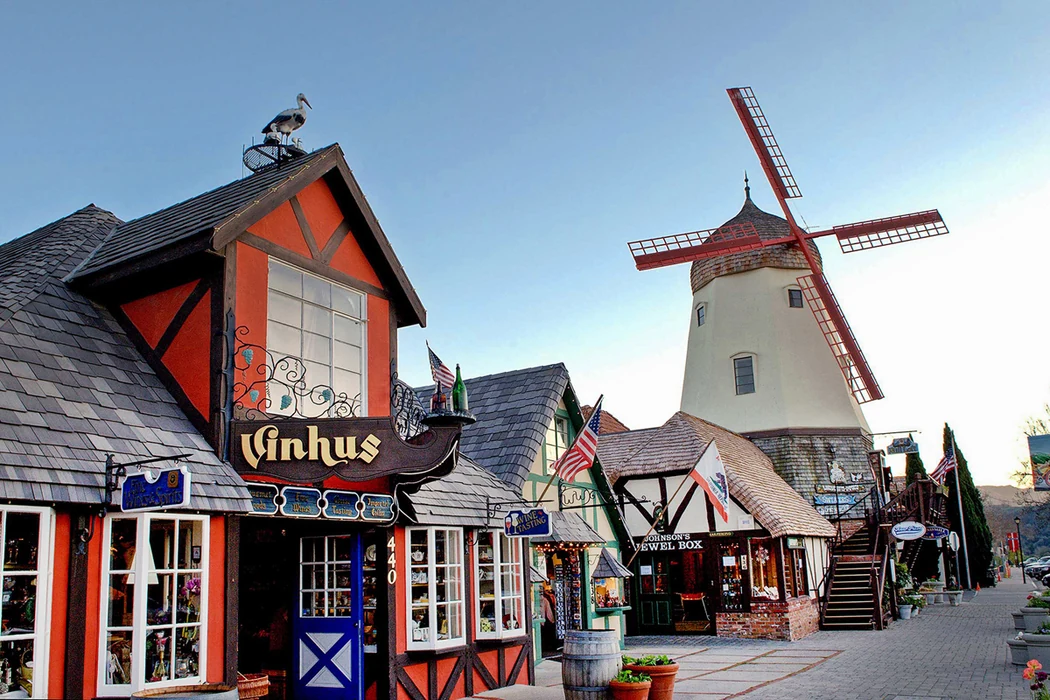 Friendship House cottage architecture in Solvang
